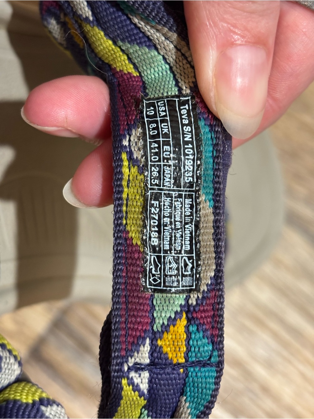 Teva Hurricane Purple Mosaic - Picture 4 of 4
